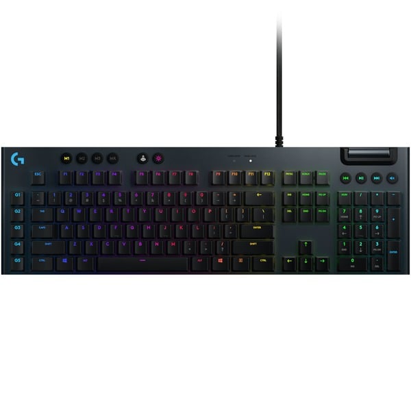 dok tarief gevolgtrekking Logitech G G815 LIGHTSYNC RGB Mechanical Gaming Keyboard Zwart, US lay-out,  GL Tactile, RGB leds
