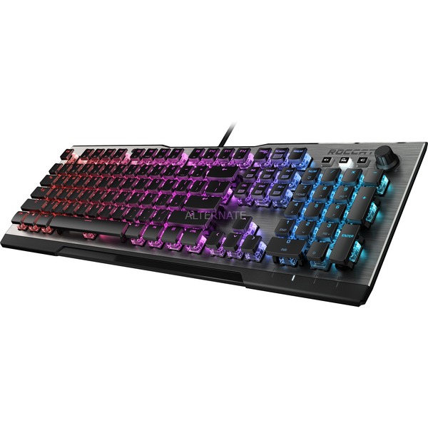 Roccat Vulcan 100 Aimo Gaming Toetsenbord Zwart Titan Us Lay Out Rgb Leds