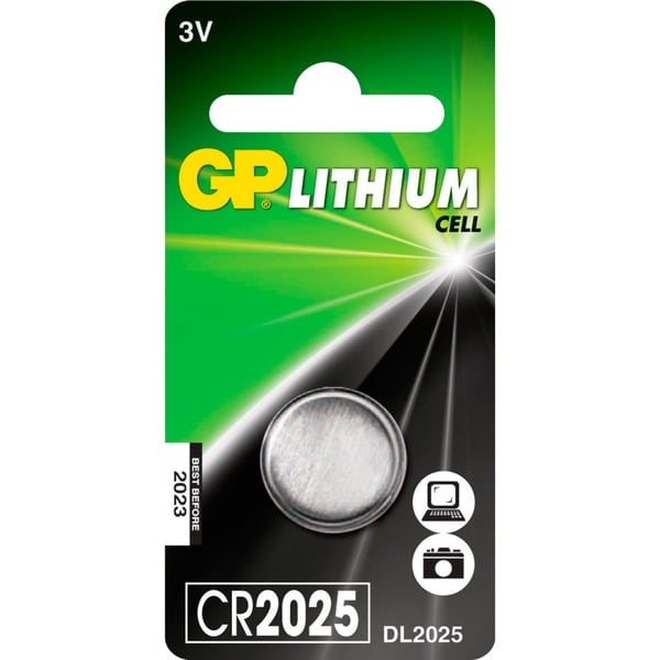 Blijkbaar natuurpark bevolking GP Batteries CR2025 batterij Retail